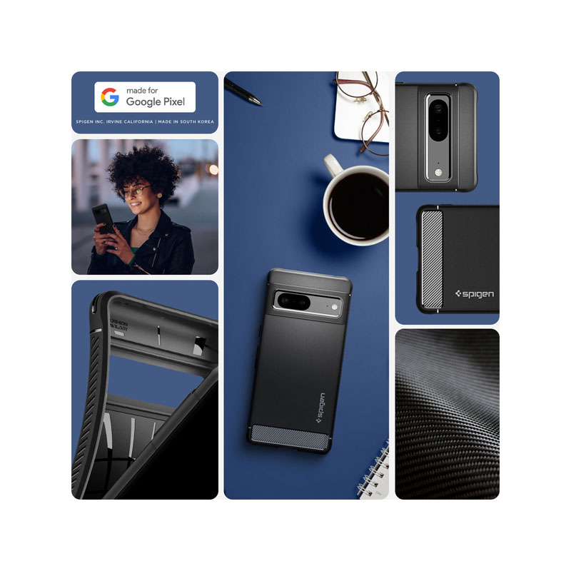 Rugged Armor Case for Google Pixel 7