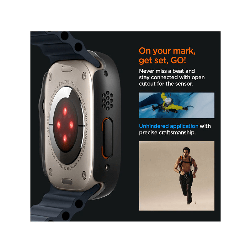 Spigen Thin Fit 360 Titanium Case for Watch Ultra 49mm (GPS+Cellular)