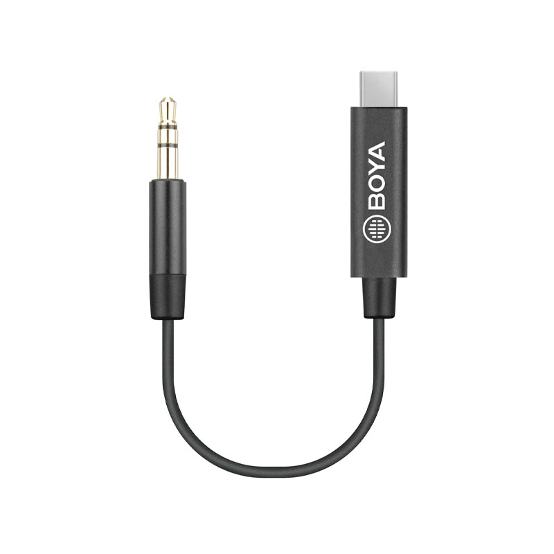 BOYA BY-K2 3.5mm Type-C Audio Adapter