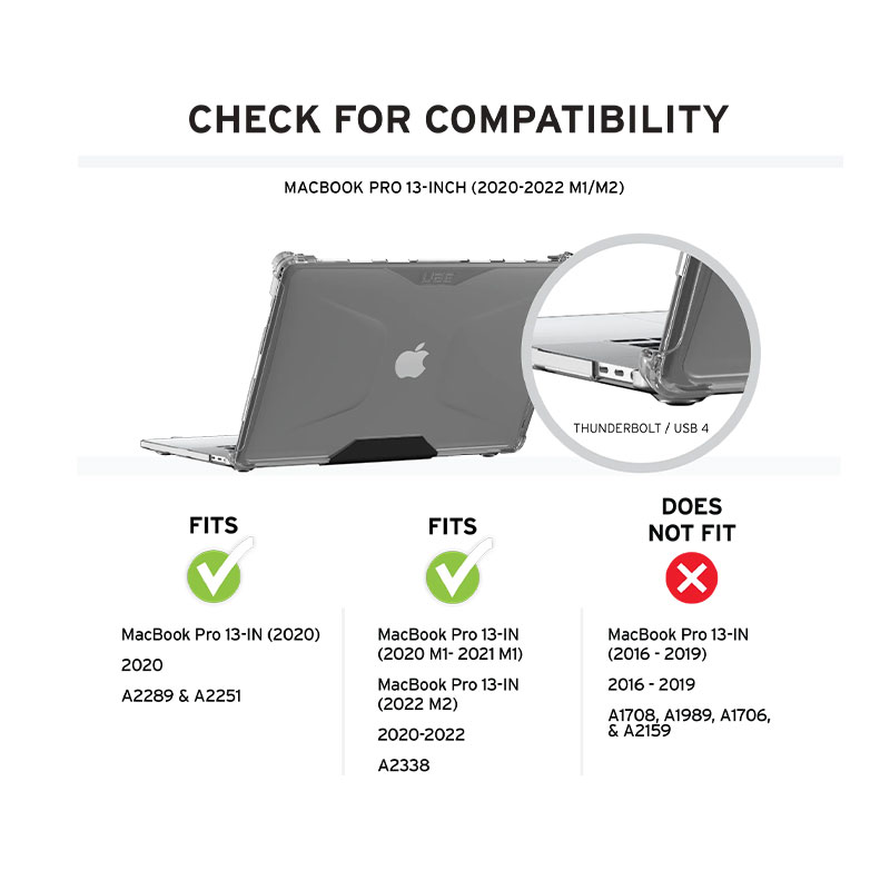 UAG Lucent Series Case for MACBOOK PRO 13" (M4/M3/M2) (2022-24)