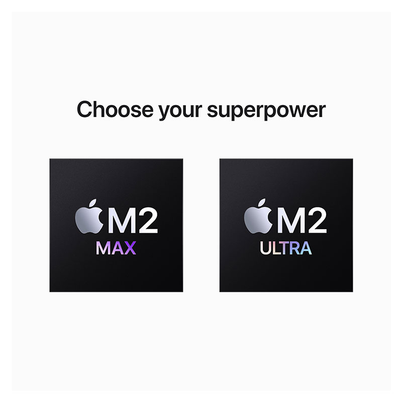 Mac Studio M2 Max Chip 32/512GB Silver (12C CPU 30C GPU)