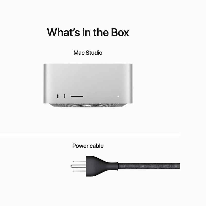 Mac Studio M2 Max Chip 32/512GB Silver (12C CPU 30C GPU)