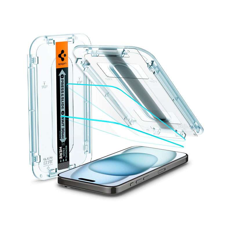 GLAS.tR EZ Fit Screen Protector for iPhone 16/15