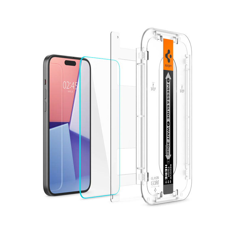 GLAS.tR EZ Fit Screen Protector for iPhone 16/15