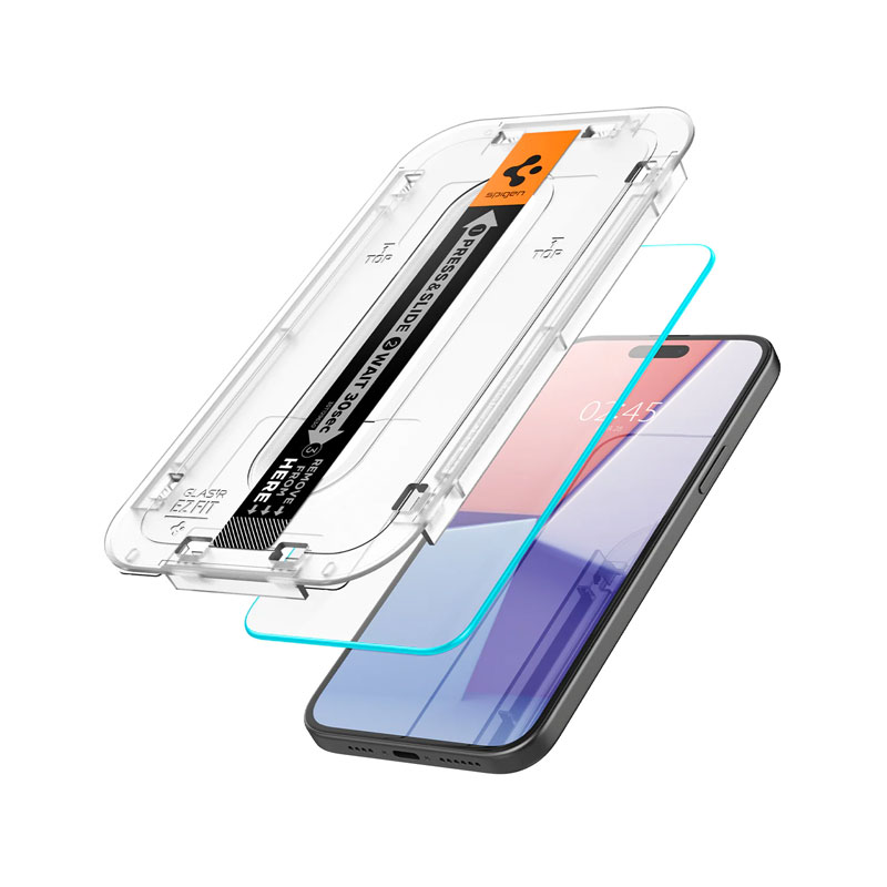 GLAS.tR EZ Fit Screen Protector for iPhone 16/15