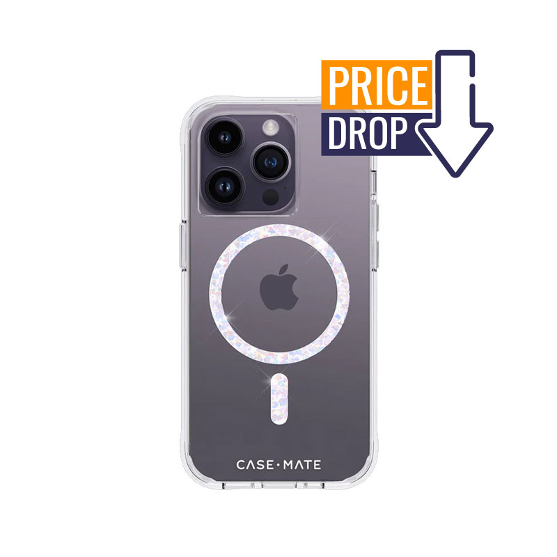 Case-Mate Clear Twinkle Diamond MagSafe Case For iPhone 14 Pro