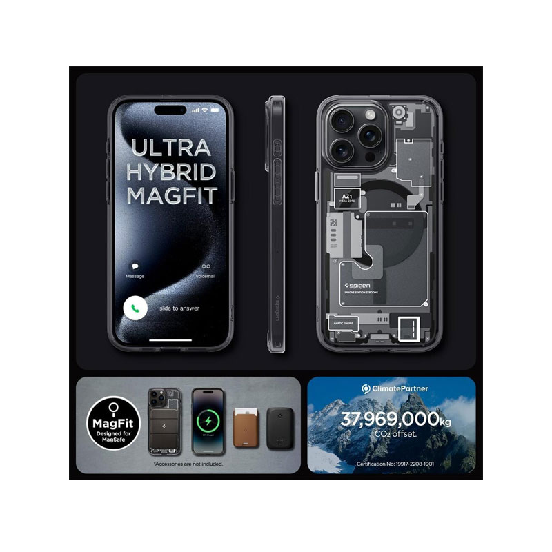 Spigen Ultra Hybrid Zero One MagFit Case for iPhone 15 Pro