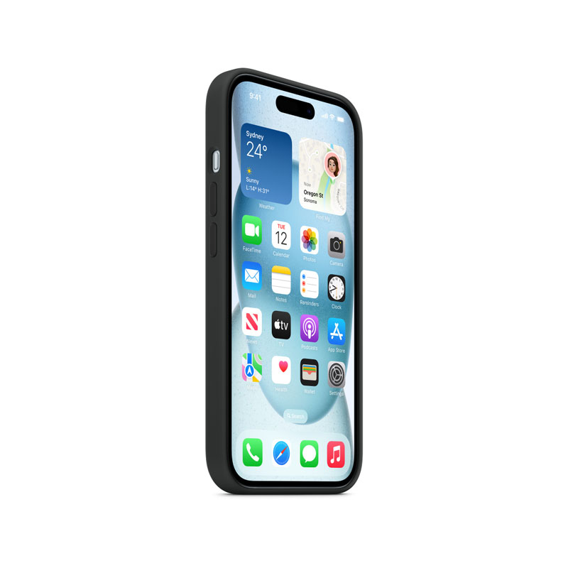 Apple Silicone Case MagSafe for iPhone 15