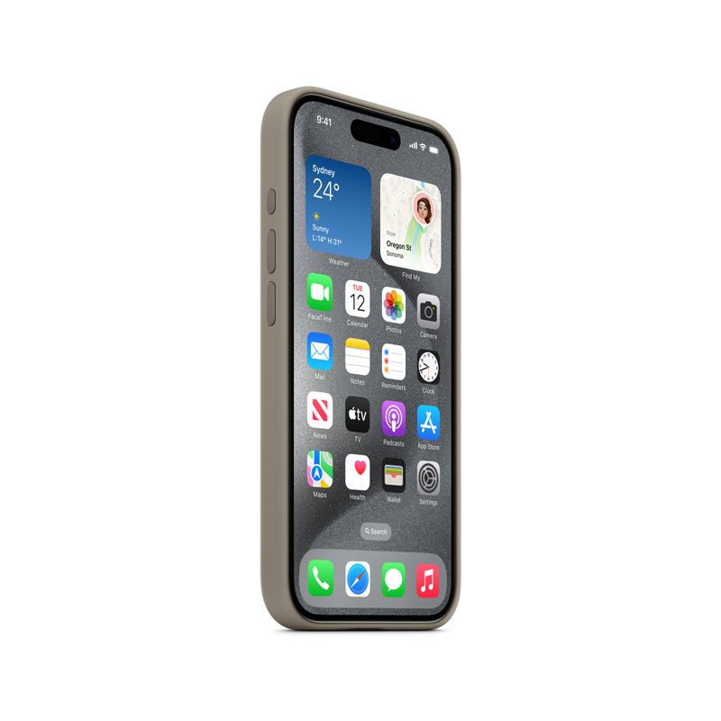 Apple Silicone Case MagSafe for iPhone 15 Pro
