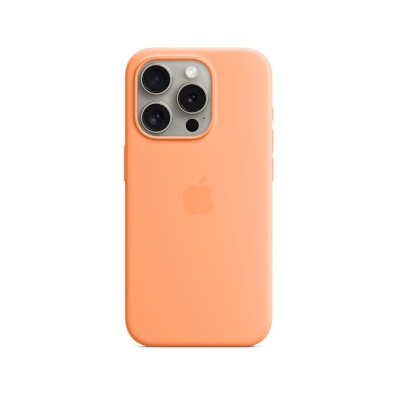 Apple Silicone Case MagSafe for iPhone 15 Pro