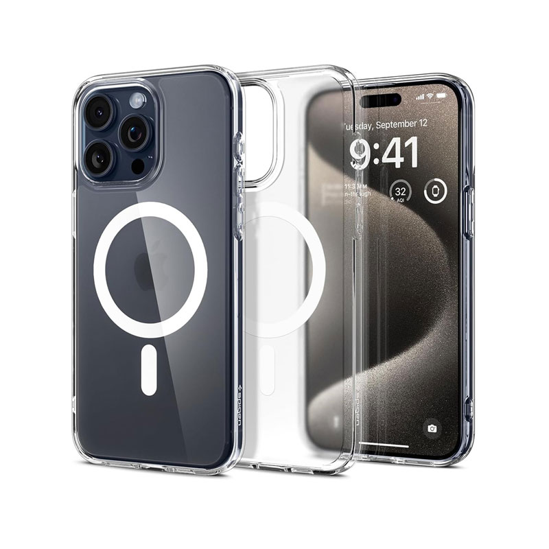 Spigen Ultra Hybrid MagFit Case for iPhone 15 Pro Max