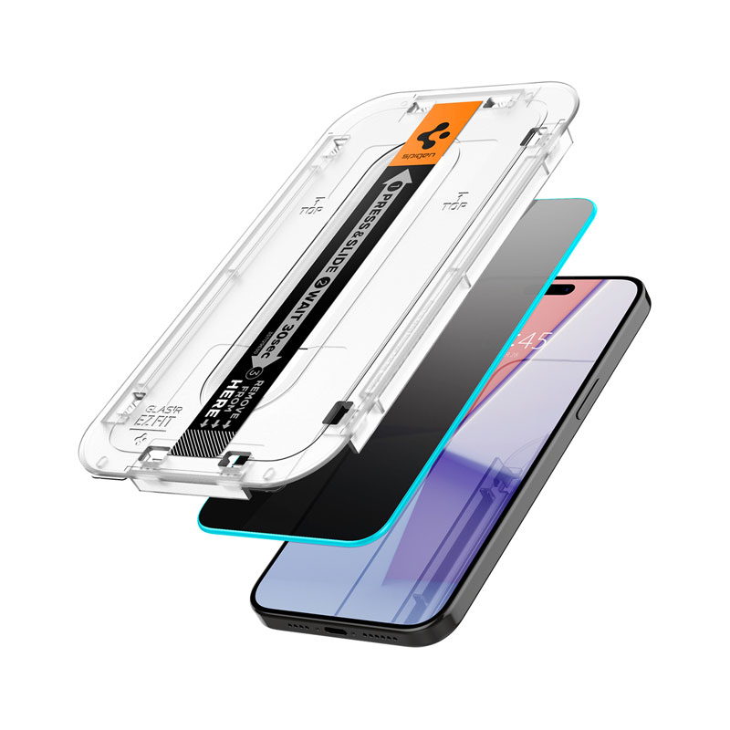 Glas.tR EZ Fit Privacy Screen Protector for iPhone 15 Pro Max (1Pc)